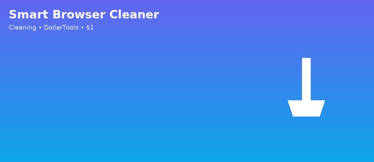 Smart Browser Cleaner banner